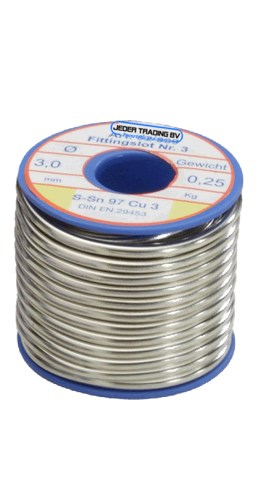 Soldeer tin 1mm 60% tin, 40% lood | Electronics